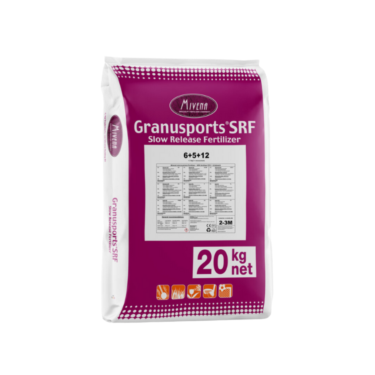 Granusports SRF 06+05+12+6Fe, 20 kg