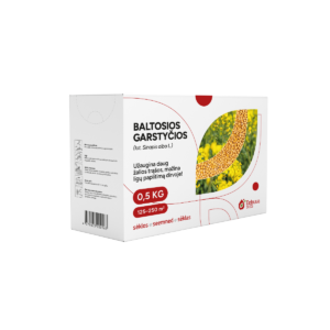 Baltās sinepju sēklas BRACO, 1 kg