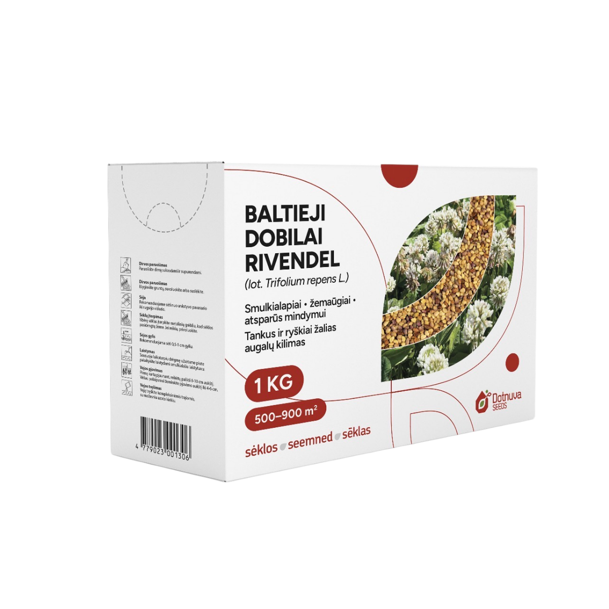 Baltā āboliņa sēklas RIVENDEL, 1 kg