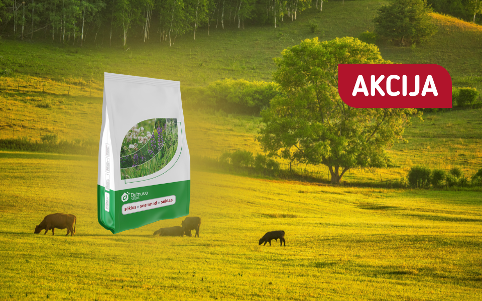 10% atlaide lopbarības zālāju maisījumiem